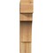 Ekena Millwork Westlake Block Rough Sawn Bracket, Western Red Cedar, 6"W x 22"D x 26"H BKT06X22X26WTL05RWR - alternate 4